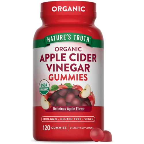 VINAGRE DE MANZANA APPLE CIDER GUMMIES X 120